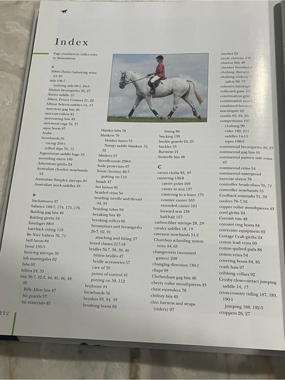 The Complete Horse & Rider Handbook HC Book 2001 Vintage Equestrian Sarah Muir